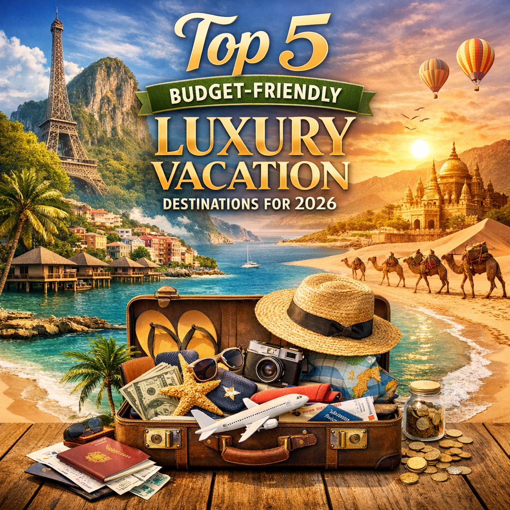 Top 5 Budget-Friendly Luxury Vacation Destinations for 2026